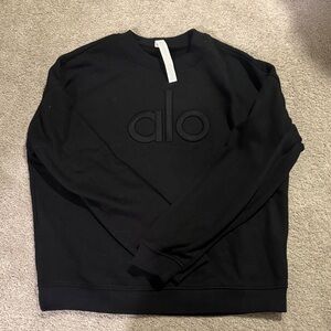 EUC alo crewneck logo sweatshirt